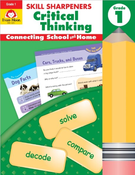 [Evan-Moor] Skill Sharpeners Critical Thinking 1 (Paperback)