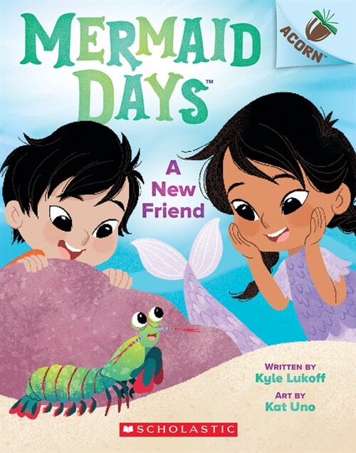 A New Friend: An Acorn Book (Mermaid Days #3) (Paperback)