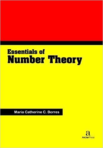 Essentials of Number Theory