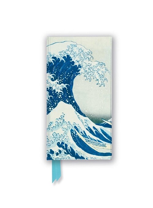 Hokusai: The Great Wave (Foiled Slimline Journal) (Other)