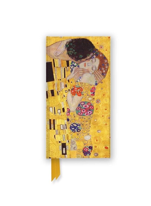 Gustav Klimt: The Kiss (Foiled Slimline Journal) (Other)