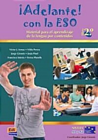 醫쩮elante! Con La Eso 2?Libro del Alumno (Paperback)