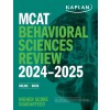 MCAT Behavioral Sciences Review 2024-2025: Online + Book (Paperback)